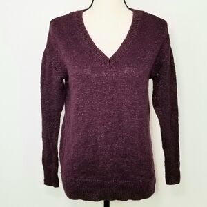 AMERICAN EAGLE Purple w/Sparkles Sweater, size XS